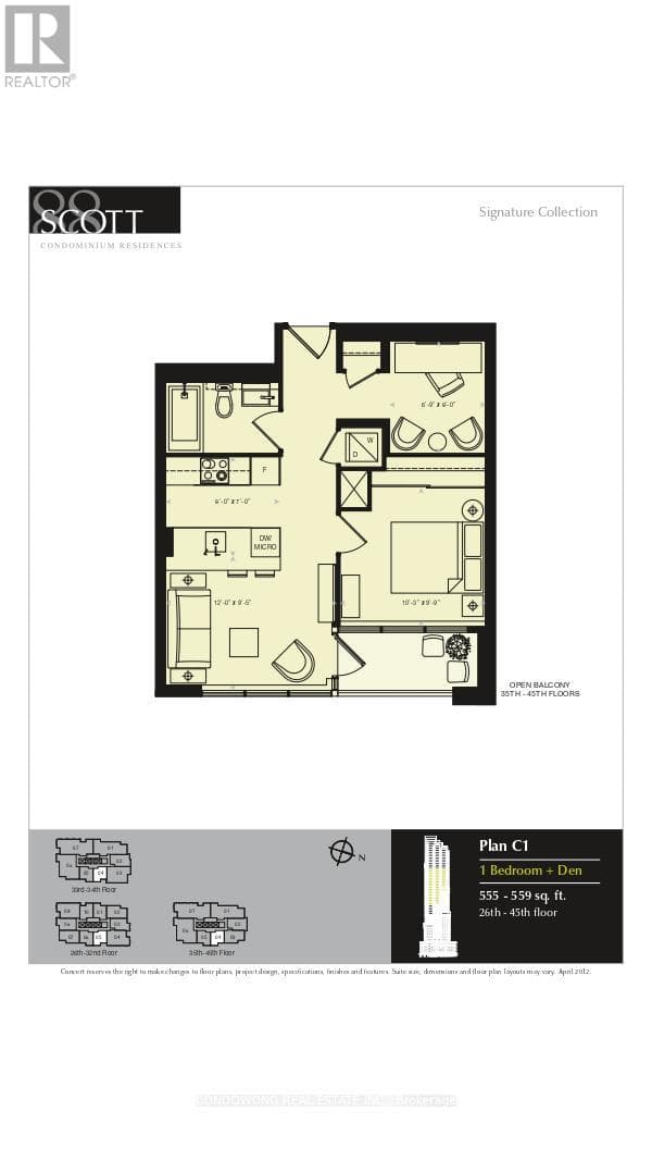 Apartment – 3805 - 88 SCOTT STREET, Toronto – photo 1